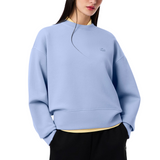 Lacoste Womens Oversized Cotton Sweatshirt