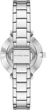 Michael Kors Womens Pyper Silver Watch Set