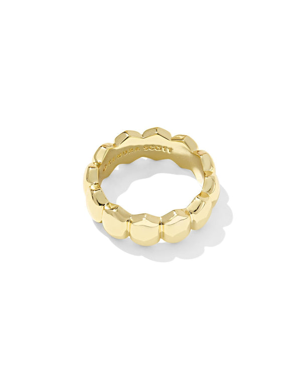 Kendra Scott Kaitlin Gold Band Ring - Size 7