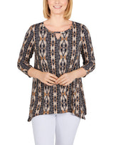 Ruby Rd. Womens Scoop Neck Top