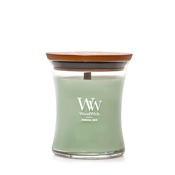 WoodWick Medium Hourglass Candle - Ethereal Haze