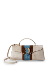 BRAHMIN Dayan Satchel Handbag