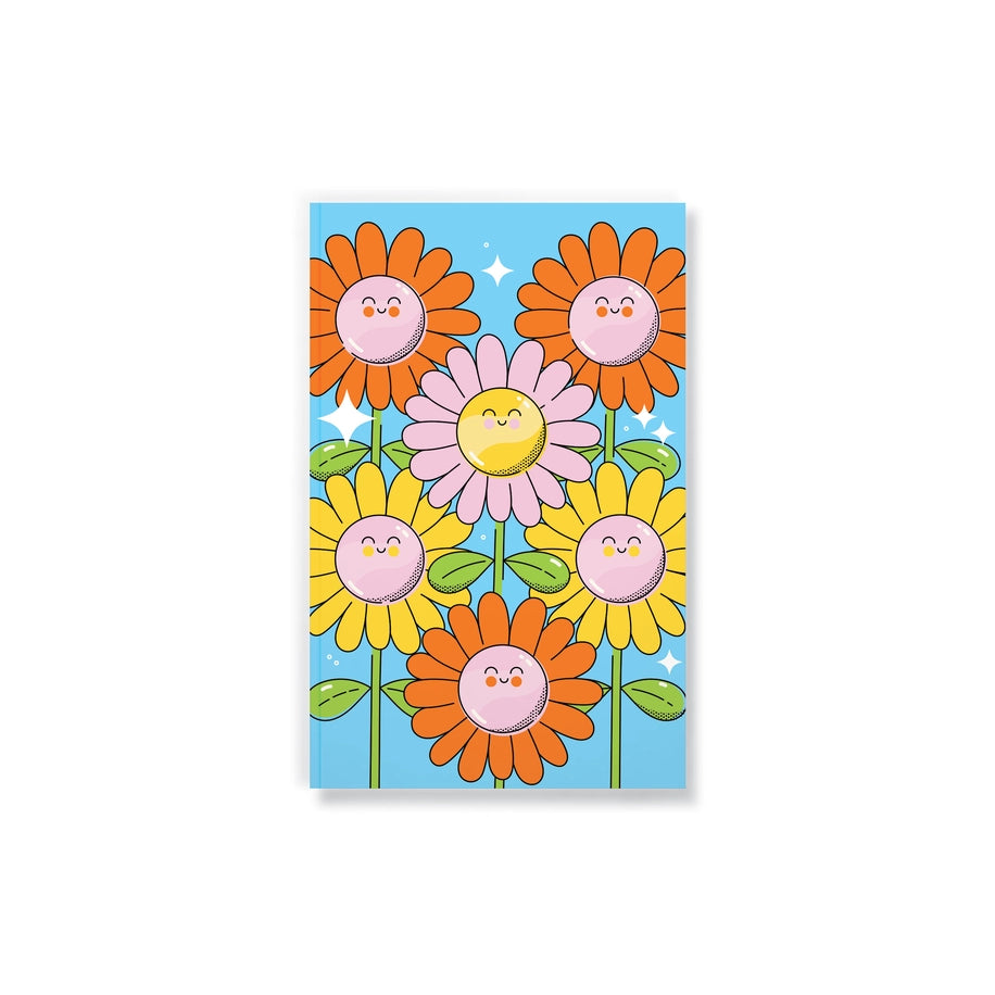 Denik Charbonneau Floral Classic Layflat Journal Notebook