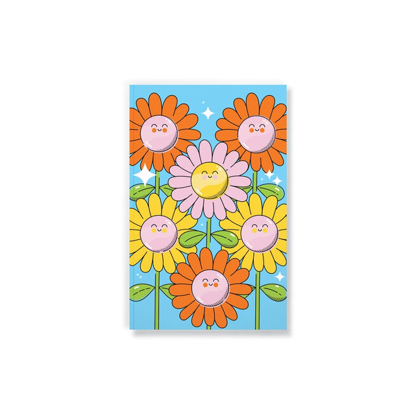 Denik Charbonneau Floral Classic Layflat Journal Notebook