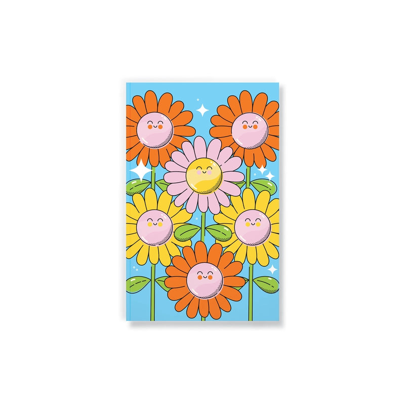Denik Charbonneau Floral Classic Layflat Journal Notebook