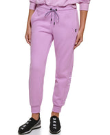 DKNY Womens Dropout Logo Jogger Pants