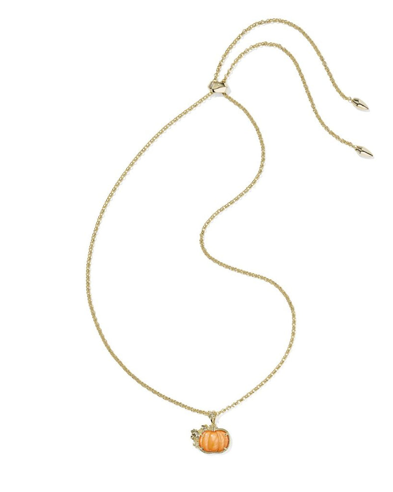 Kendra Scott Pumpkin Long Pendant Necklace