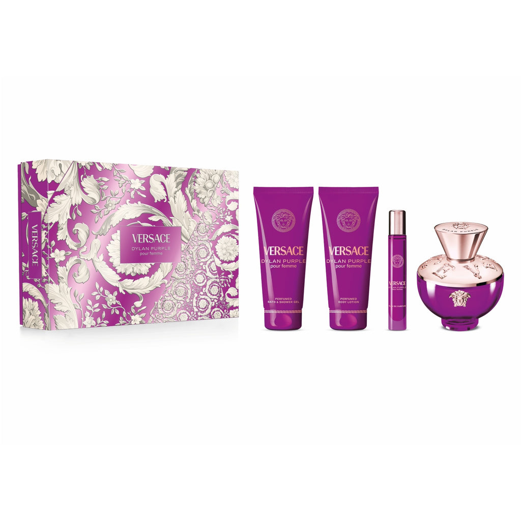 Versace Dylan Purple Eau de Parfum 4-Piece Gift Set – ShopCGX