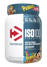 Dymatize ISO-100 Hydrolyzed Whey Protein Powder - Fruity Pebbles - 1.3 lb.