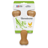 Benebone Chicken Wishbone Dog Chew Toy - Size Medium