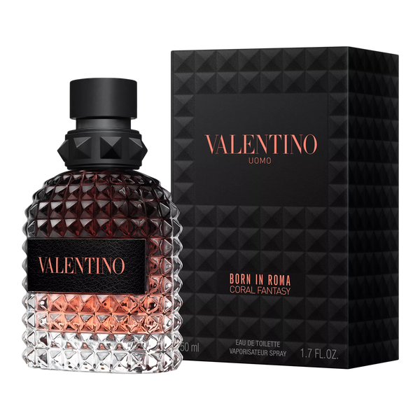 Valentino Uomo Born In Roma Coral Fantasy Eau De Toilette - 1.7 oz.