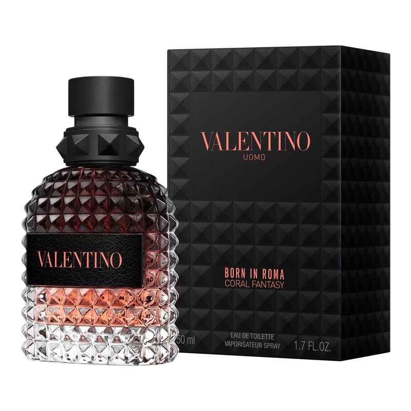 Valentino Uomo Born In Roma Coral Fantasy Eau De Toilette - 1.7 oz.
