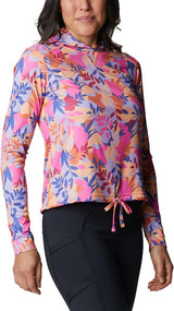 Columbia Womens Summerdry Long Sleeve Printed Hoodie Sweatshirt