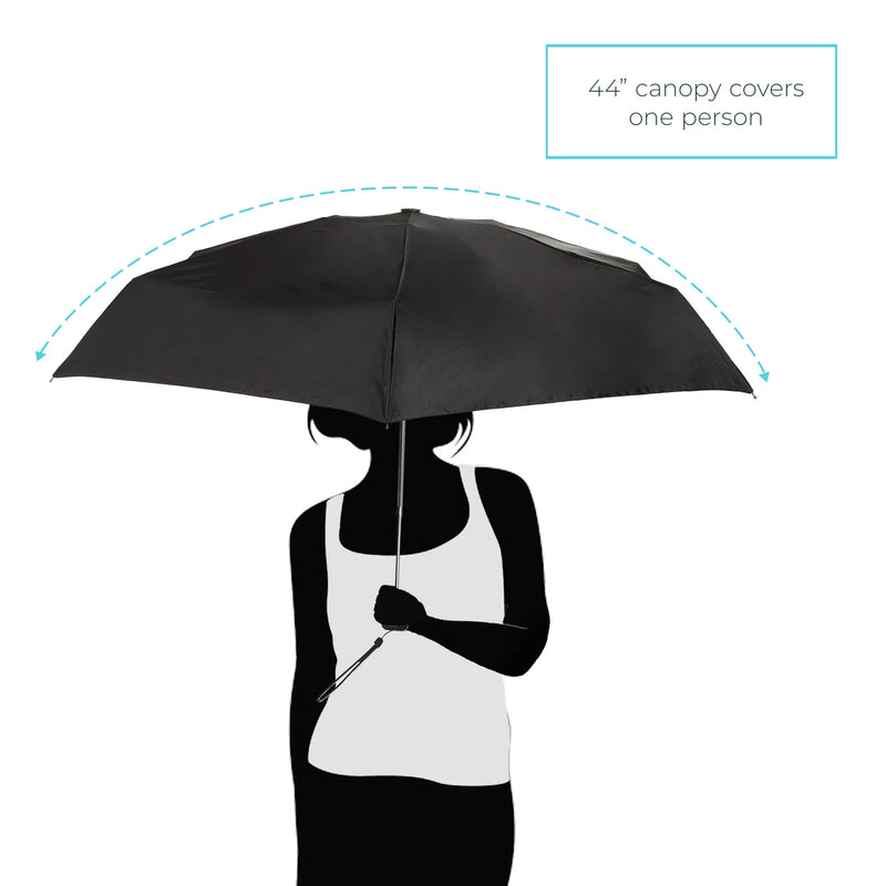 Totes Travel-Sized Folding Umbrella