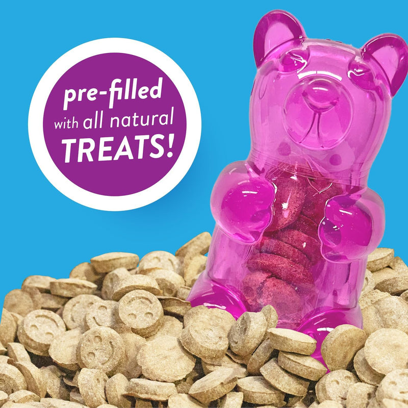 Spunky Pup Spunky Bear Interactive Dog Toy with Treats - Large