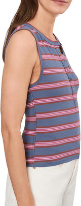 Free People Womens Jamie Henley Striped Tank Top