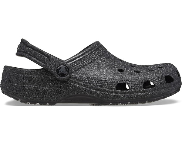 Crocs Womens Classic Glitter Clogs