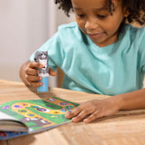 Melissa & Doug Sticker WOW! 24-Page Activity Pad and Sticker Stamper - 300 Stickers