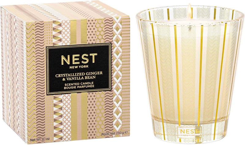 NEST New York Crystallized Ginger & Vanilla Bean Scented Classic Candle