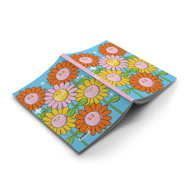 Denik Charbonneau Floral Classic Layflat Journal Notebook