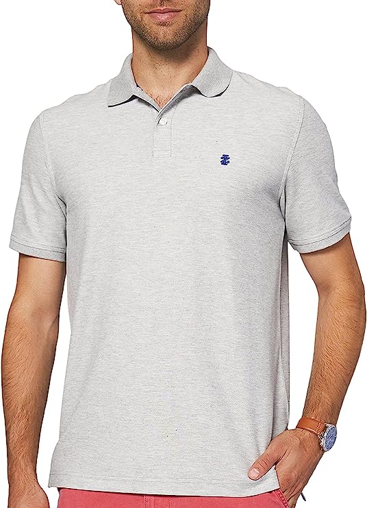 Collar Izod Advantage Polo Shirt IZOD Mens Solid Stretch