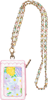 Lilly Pulitzer Zip ID Lanyard