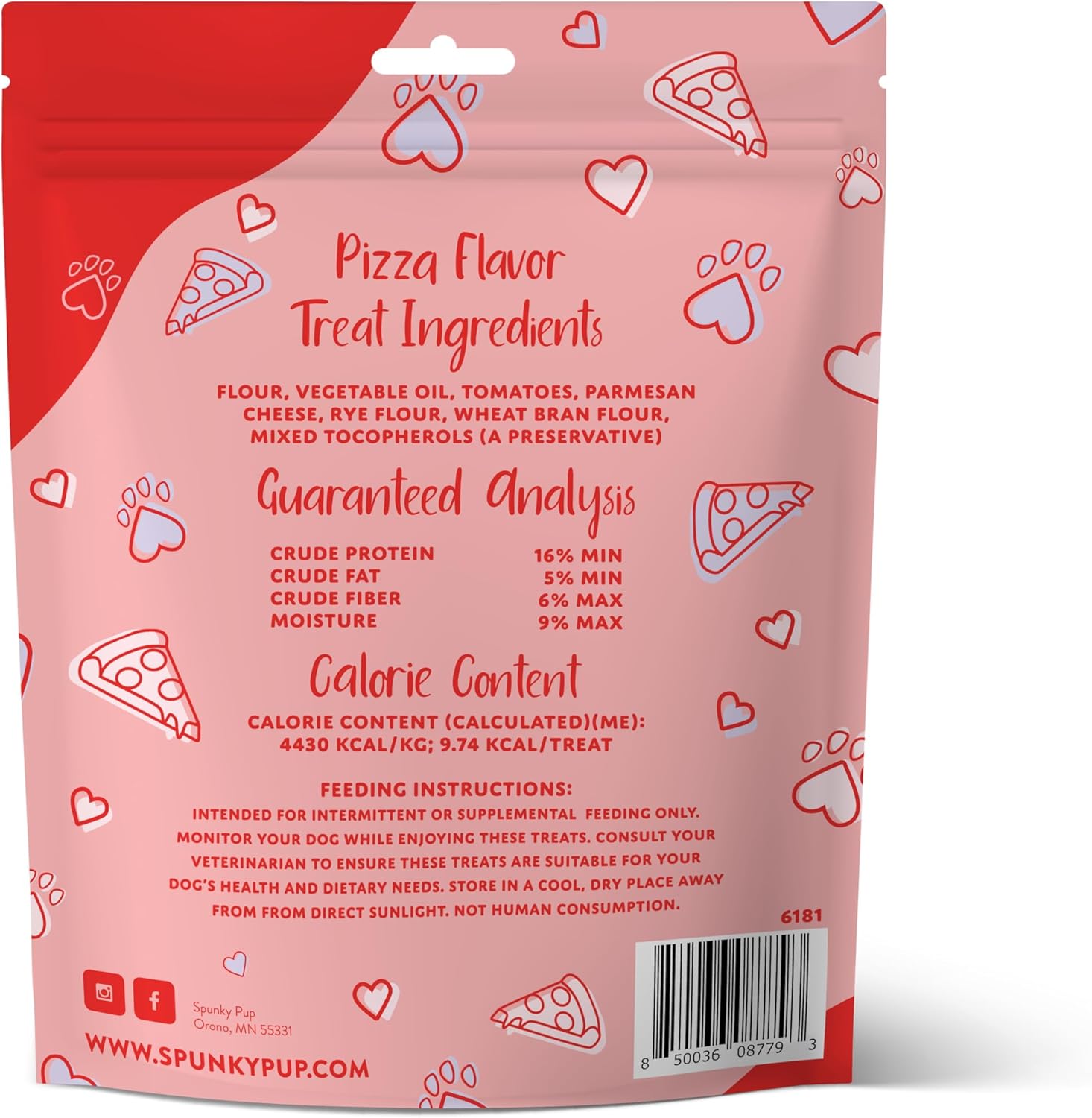 Spunky Pup Crunchy Biscuit Treats - A Pizza My Heart