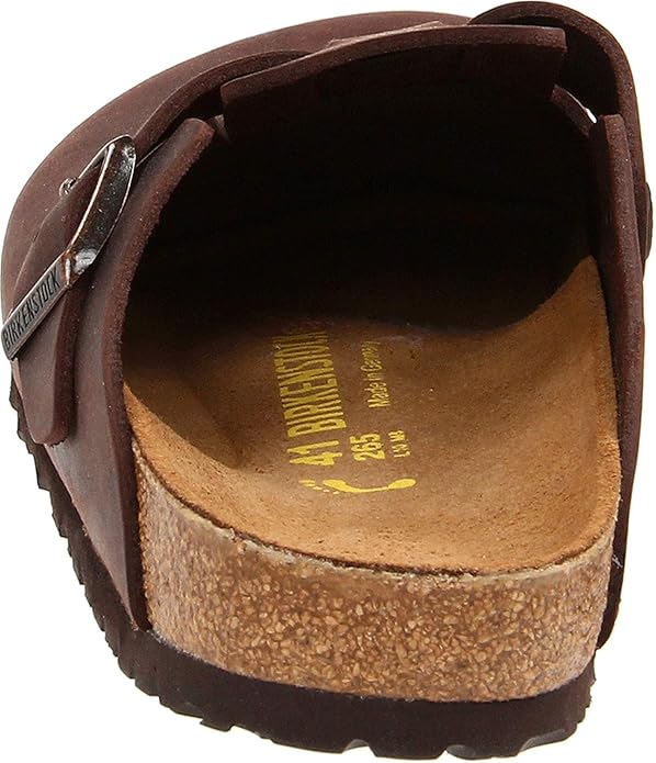 Birkenstock Boston Oiled Leather SLip-On Mule Sandal - Regular/Wide