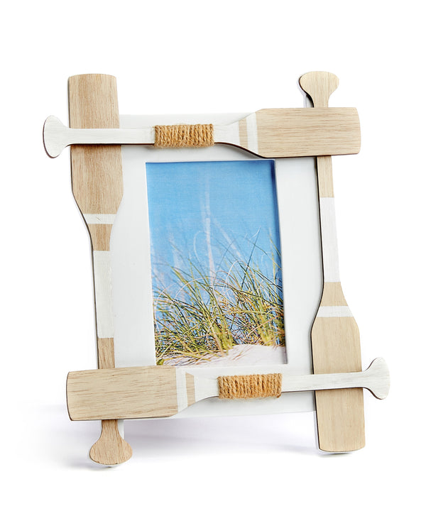 GiftCraft 4X6 Paddle Photo Frame
