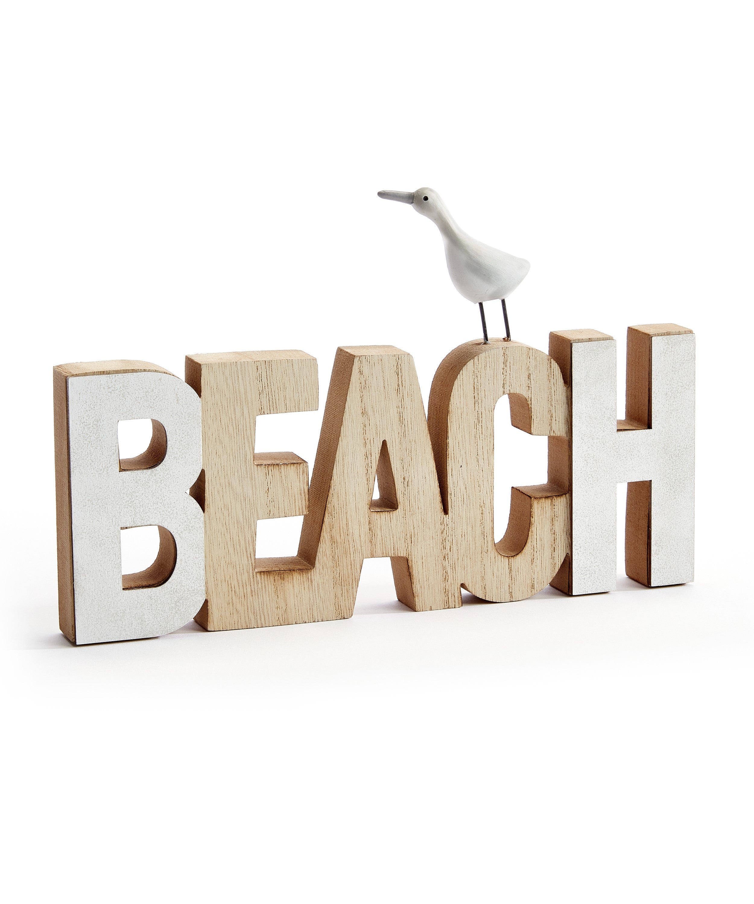 GiftCraft Beach Word Table Decor