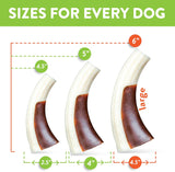 Spunky Pup Snack & Chew Antler Flavored Dog Chew Toy