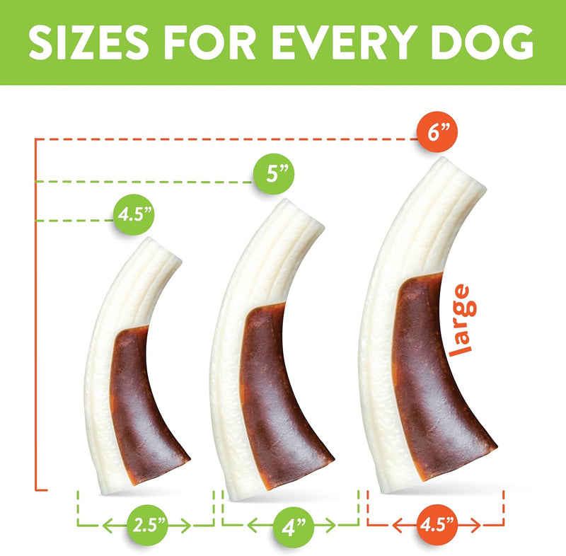 Spunky Pup Snack & Chew Antler Flavored Dog Chew Toy