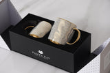 Pampa Bay Porcelain with Gold Detail Dotted Mugs