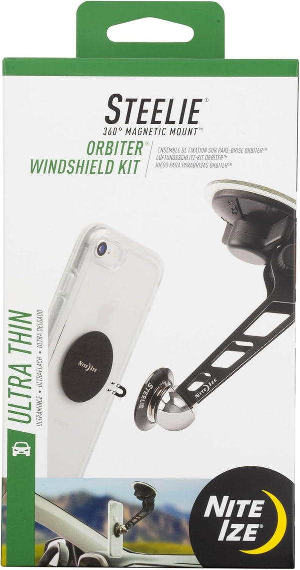 Nite Ize Steelie Orbiter Windshield Kit