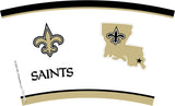 tervis Double Walled NFL New Orleans Saints Insulated Wrap with Travel Lid Tumbler - 16 oz.