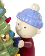 Lenox Peanut Christmas Lit Figurine