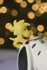 Lenox Snoopy Tangled In Lights Ornament