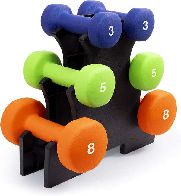 Marcy Neoprene Coated Dumbbell Set - 3 pc