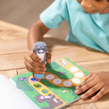 Melissa & Doug Sticker WOW! 24-Page Activity Pad and Sticker Stamper - 300 Stickers