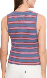 Free People Womens Jamie Henley Striped Tank Top