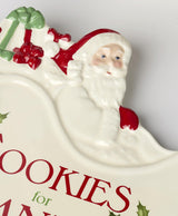 Lenox Holiday Cookies & Milk For Santa 2-Piece Set