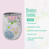 Lilly Pulitzer Insulated Stemless Wine Tumbler