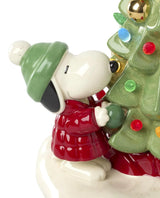 Lenox Peanut Christmas Lit Figurine