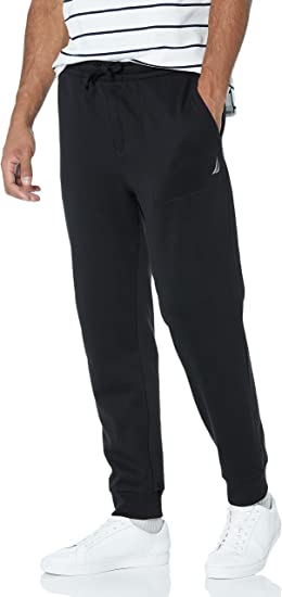 Nautica Mens Full Zip Fleece Jogger Pants