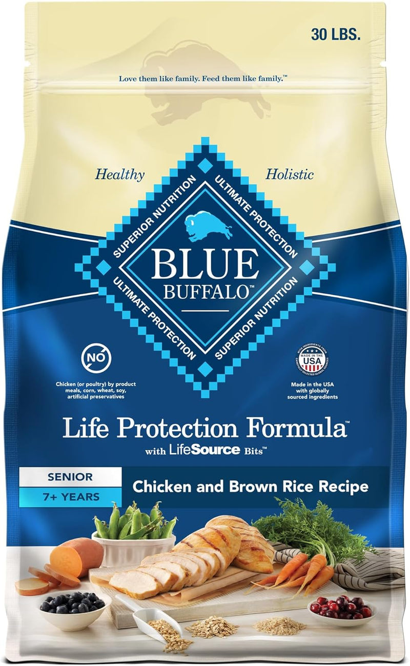 Blue Buffalo Life Protection Formula Senior Dry Dog Food - 30 lbs.