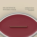 Woodwick Spiced Blackberry Ellipse Candle - 16 oz.