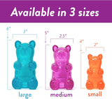 Spunky Pup Spunky Bear Interactive Dog Toy with Treats - Medium