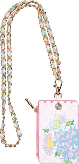 Lilly Pulitzer Zip ID Lanyard
