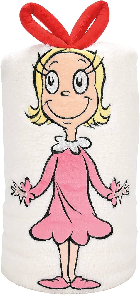 Enesco Cindy Lou Snow Throw Blanket