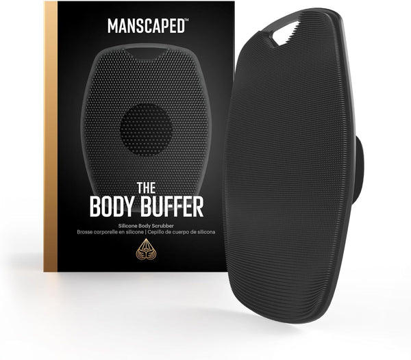 MANSCAPED The Body Buffer Premium Silicone Scrubber